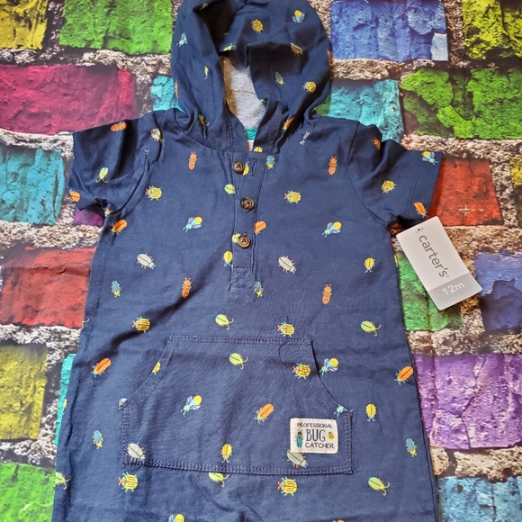Carter's Other - Nwt carters shorts romper 12 months boys